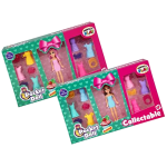 Pocket Sized Scented Doll Set - 14 Piece